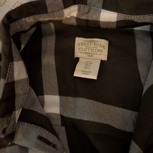 Dark Green And White Flanel